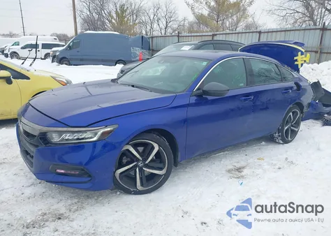 2018 Honda Accord Sport z USA, uszkodzony, nr VIN 1HGCV1F31JA000432